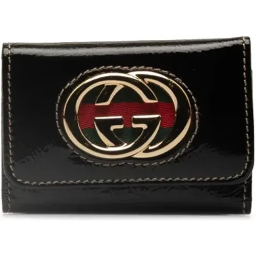 Pre-owned Leder schlsselhalter - Gucci Vintage - Modalova