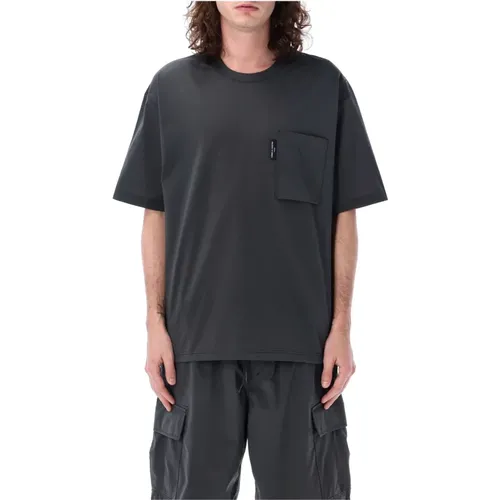 Charcoal Coulisse Tee T-Shirt , male, Sizes: L - Comme des Garçons - Modalova