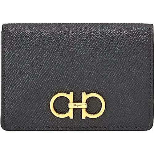 Classic Leather Wallet , female, Sizes: ONE SIZE - Salvatore Ferragamo - Modalova