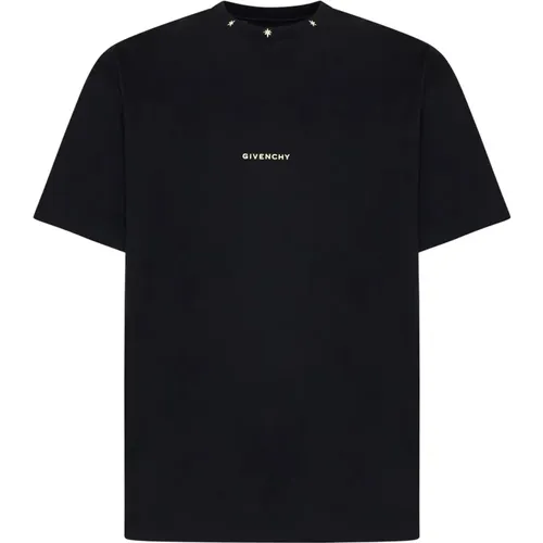 Schwarze T-Shirts und Polos , Herren, Größe: 2XL - Givenchy - Modalova