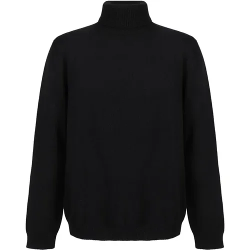 Merino Wool Turtleneck Sweater , male, Sizes: XL, S, M, 2XL, L - Roberto Collina - Modalova