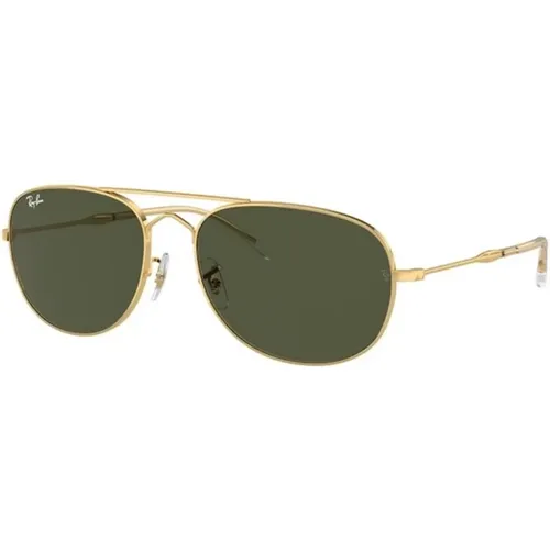 Goldrahmen Grüne Gläser Sonnenbrille - Ray-Ban - Modalova