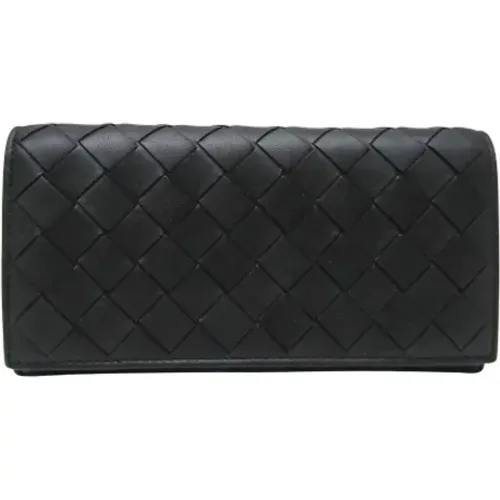 Pre-owned Leather wallets , female, Sizes: ONE SIZE - Bottega Veneta Vintage - Modalova