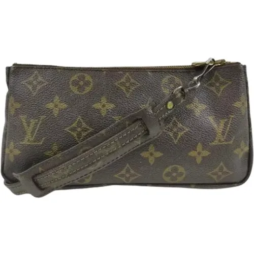 Pre-owned Leather Monogram Bags , female, Sizes: ONE SIZE - Louis Vuitton Vintage - Modalova
