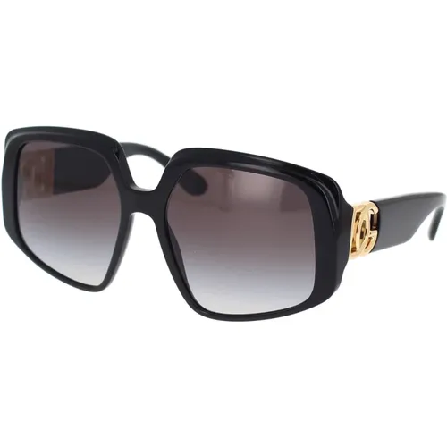 Sinnliche Sonnenbrille mit Metall-Details - Dolce & Gabbana - Modalova
