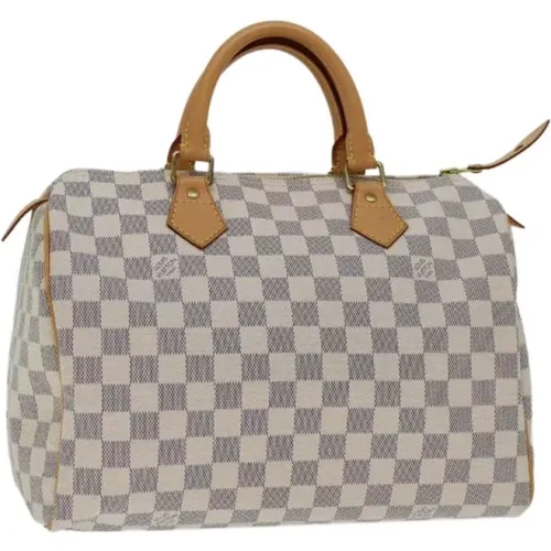 Pre-owned Canvas handbags , female, Sizes: ONE SIZE - Louis Vuitton Vintage - Modalova