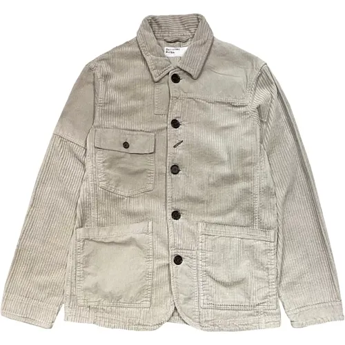 Jumbo Cord Patched Mill Bakers Jacket , male, Sizes: S - Universal Works - Modalova