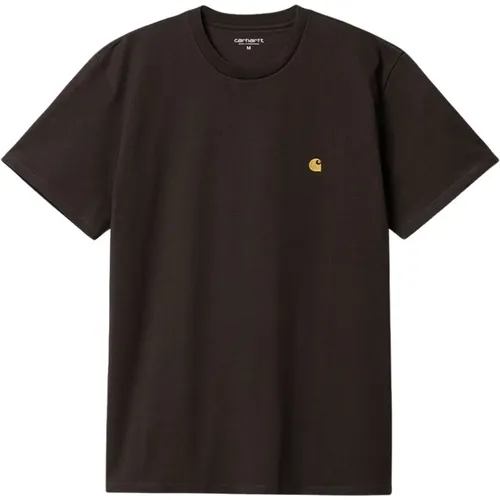 Minimalist Chase T-Shirt , male, Sizes: S - Carhartt WIP - Modalova
