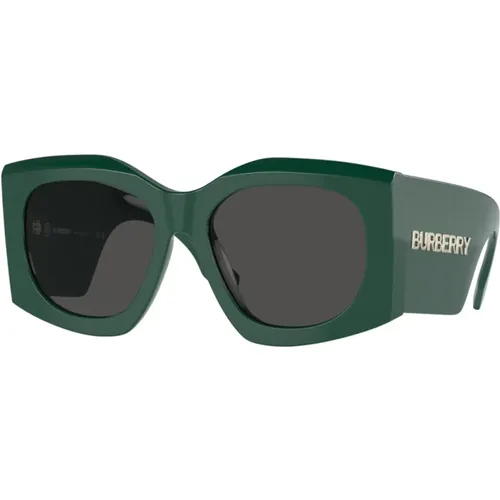 Elegante Grüne Sonnenbrillenkollektion,Klassische Sonnenbrillenkollektion,Elegante Klassische Sonnenbrille Schwarz - Burberry - Modalova