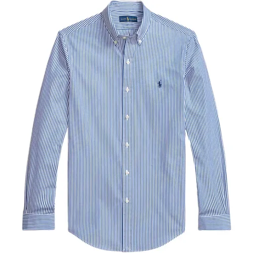Striped Long Sleeve Sport Shirt for Men , male, Sizes: 2XL, S, L, M, XL - Ralph Lauren - Modalova