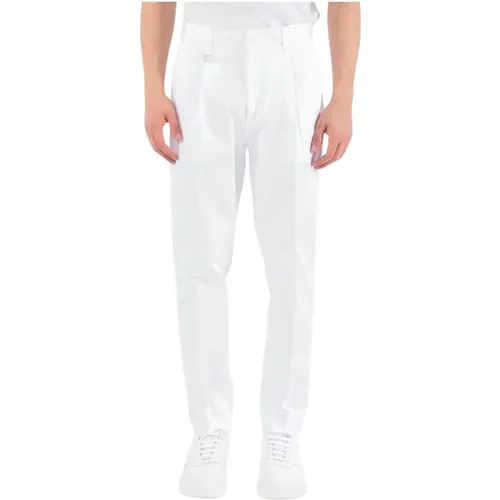 Slim-fit Trousers , male, Sizes: 2XL - Paolo Pecora - Modalova