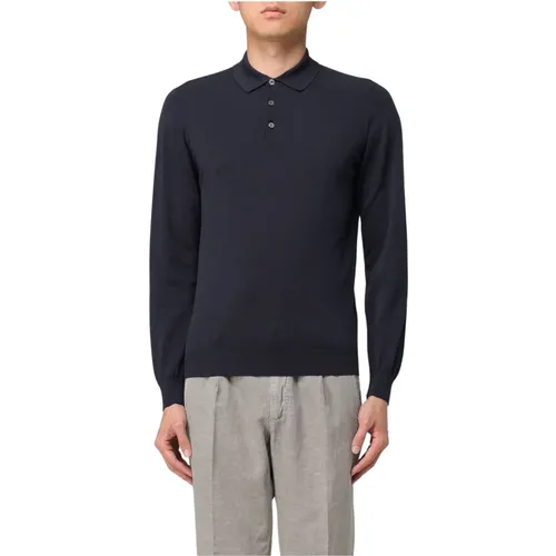 Rasato Polo Sweater , male, Sizes: M - Drumohr - Modalova