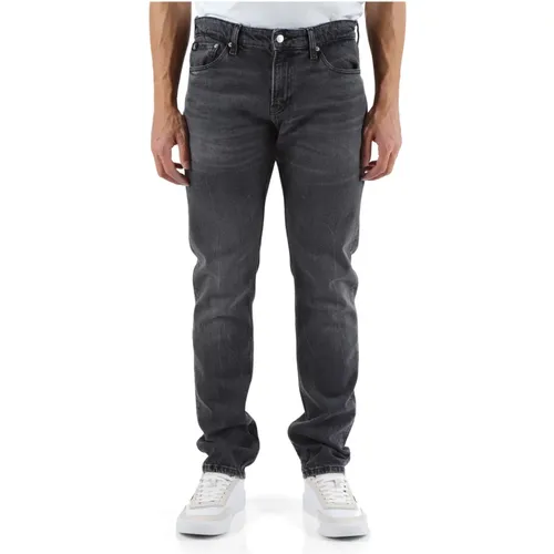 Slim Fit Five-Pocket Jeans , male, Sizes: W31, W32, W36, W33, W38, W34, W29, W30 - Calvin Klein Jeans - Modalova