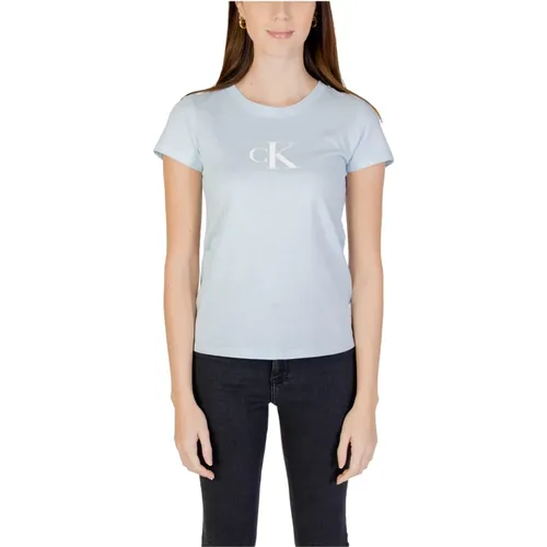 T-Shirts , female, Sizes: XS, S, L, M - Calvin Klein Jeans - Modalova