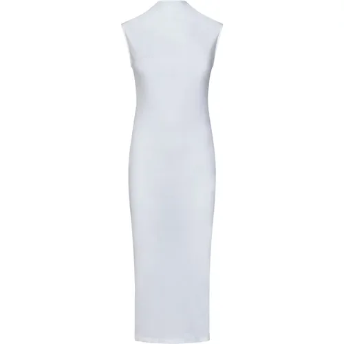Ribbed Cotton Midi Dress , female, Sizes: S, XS, M - Armarium - Modalova