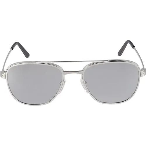 Silver Ct0326S Sunglasses, Elevate Your Style , unisex, Sizes: 57 MM - Cartier - Modalova