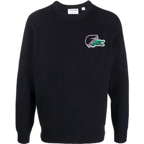 Holiday Icons Wool Sweater , male, Sizes: S - Lacoste - Modalova