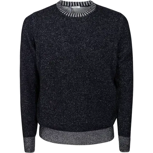 Cashmere Crew Neck Sweater , male, Sizes: L, XL, 2XL, 3XL, M - Malo - Modalova