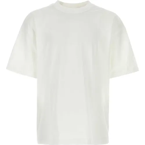 Weißes Baumwoll-Oversize-T-Shirt , Herren, Größe: S - Vetements - Modalova