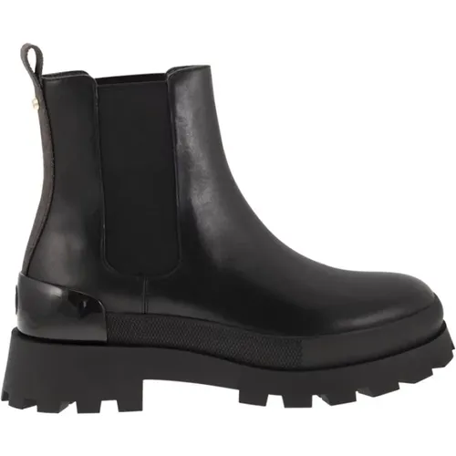 Rowan leather Chelsea boot with logo , female, Sizes: 3 UK, 4 1/2 UK, 6 UK, 4 UK, 5 UK - Michael Kors - Modalova