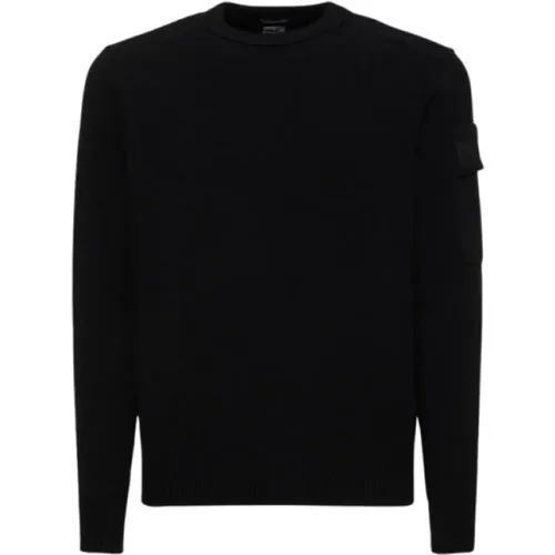 Mixed Wool Round Neck Pullover , male, Sizes: L, M, 2XL, XL - C.P. Company - Modalova