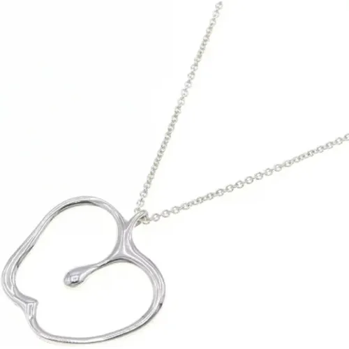 Pre-owned Silver necklaces , female, Sizes: ONE SIZE - Tiffany & Co. Pre-owned - Modalova