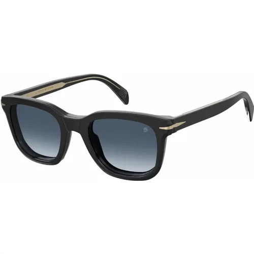 Sunglasses,Schwarze/Klare Sonnenbrille mit Clip-On,David Beckham Brille DB 7043/Cs - Eyewear by David Beckham - Modalova