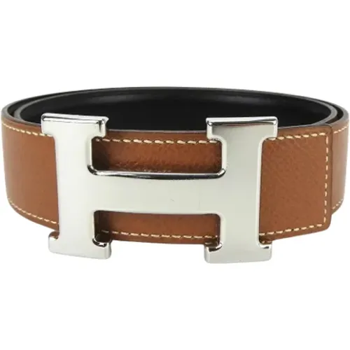 Pre-owned Leather belts , female, Sizes: ONE SIZE - Hermès Vintage - Modalova