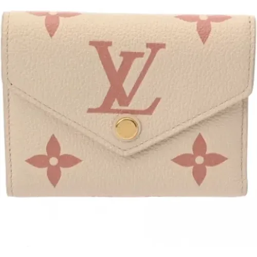 Pre-owned Leather wallets , female, Sizes: ONE SIZE - Louis Vuitton Vintage - Modalova