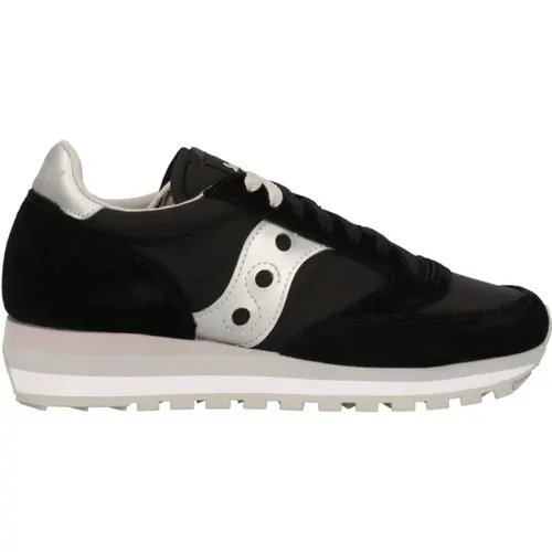 Schwarze Jazz Triple Sneakers , Damen, Größe: 39 EU - Saucony - Modalova