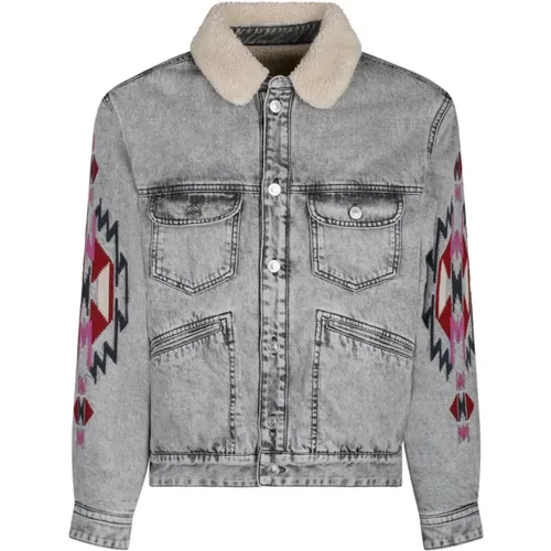 Grey Women`s Jackets , male, Sizes: S, L, M - Isabel marant - Modalova