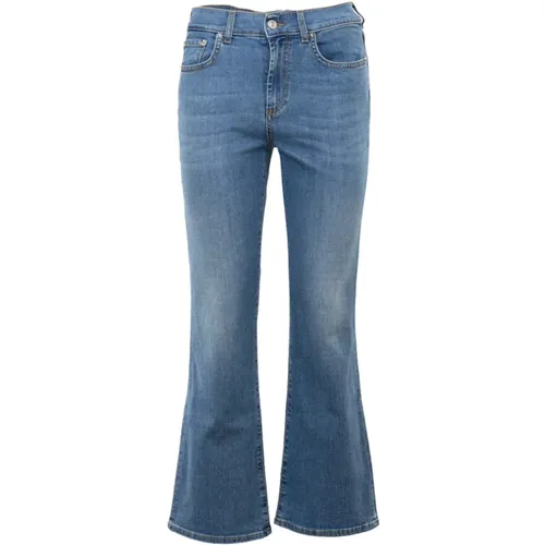 High Waist Bootcut Jeans Zandra , female, Sizes: W31, W30, W32, W26, W27, W25 - Roy Roger's - Modalova