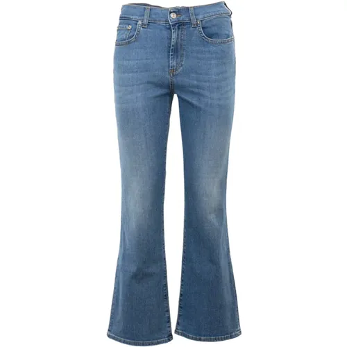 High Waist Bootcut Jeans Zandra , female, Sizes: W31, W32, W26, W27, W25 - Roy Roger's - Modalova