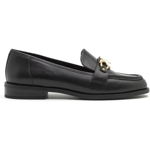 Tiegan Loafers - Leather , female, Sizes: 5 1/2 UK, 6 UK - Michael Kors - Modalova