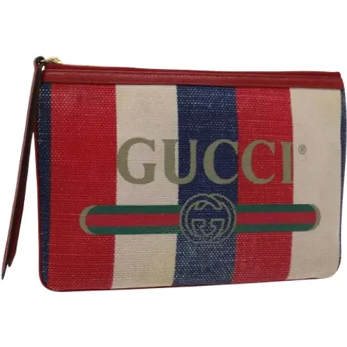 Pre-owned Cotton gucci-bags , female, Sizes: ONE SIZE - Gucci Vintage - Modalova