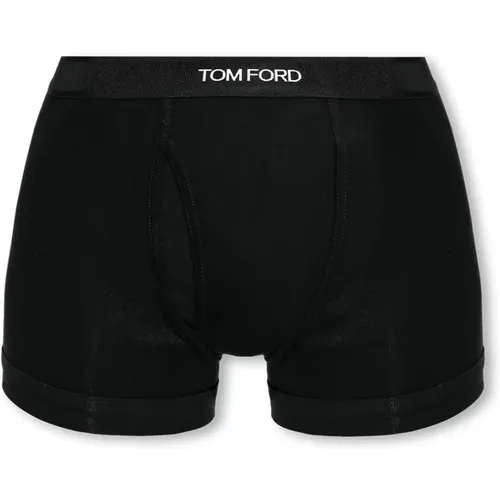 Boxers with logo , male, Sizes: S - Tom Ford - Modalova