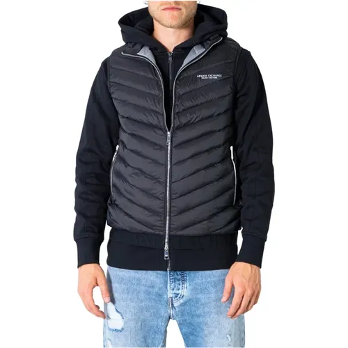 Sleeveless Jacket for Women , male, Sizes: M, S, 2XL, L, XL - Armani Exchange - Modalova