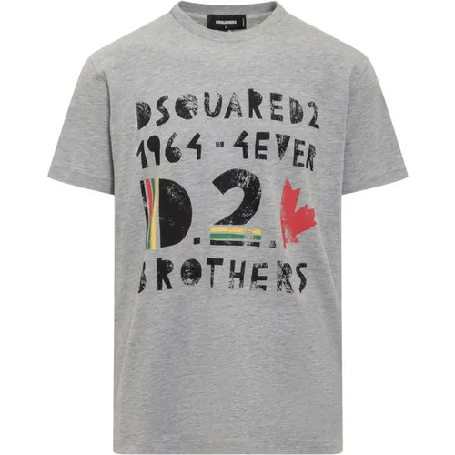 Urban Jamaica T-Shirt for Men , male, Sizes: M - Dsquared2 - Modalova