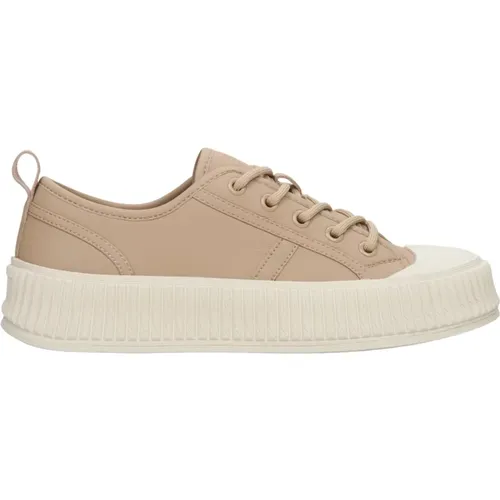 Damen Low-Top Sneakers aus Echtem Leder Er00112706 , Damen, Größe: 37 EU - Estro - Modalova