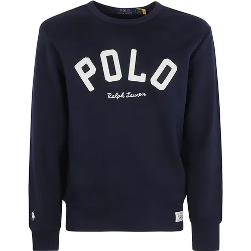 Herrenbekleidung Sweatshirts Blau Noos , Herren, Größe: XS - Ralph Lauren - Modalova