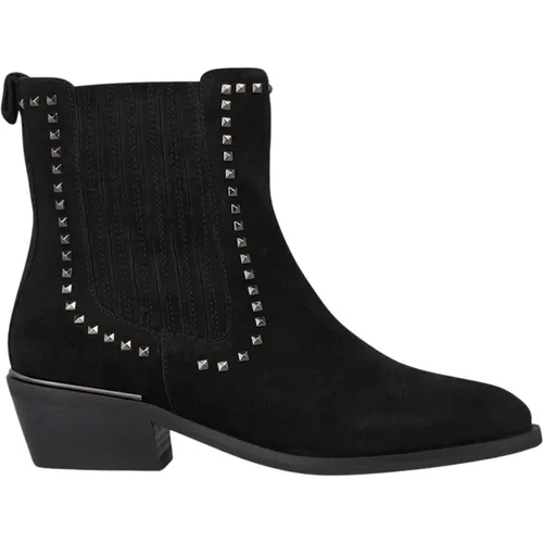 Flat studded bootie , female, Sizes: 5 UK, 4 UK, 7 UK, 2 UK, 6 UK, 3 UK - Alma en Pena - Modalova