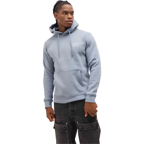 Milano Hoodie Blau/Weiß Herren , Herren, Größe: L - Quotrell - Modalova