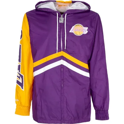 NBA Windbreaker Jacket , male, Sizes: L, XL, M, S - Mitchell & Ness - Modalova