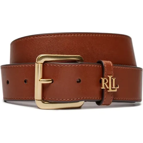 Leder Logo Keeper Gürtel - Ralph Lauren - Modalova