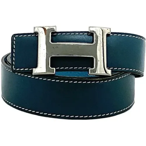 Pre-owned Leather Belt , female, Sizes: ONE SIZE - Hermès Vintage - Modalova