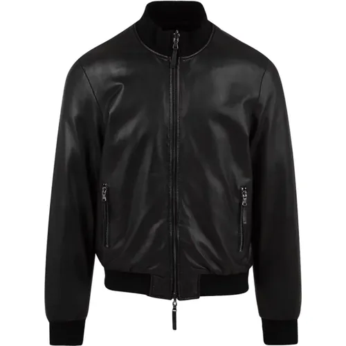 Reversible Leather Coat Derek Seamless 20 , male, Sizes: L, M, 2XL, XL - The Jack Leathers - Modalova
