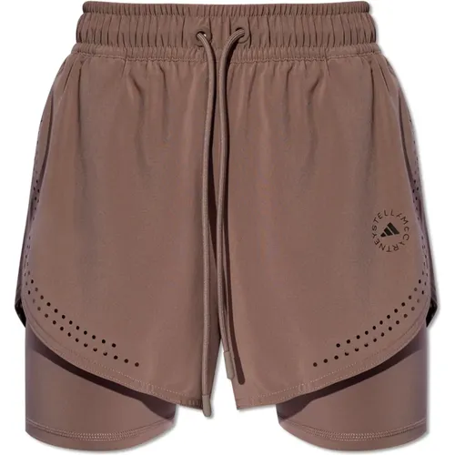 Shorts mit Logo - adidas by stella mccartney - Modalova