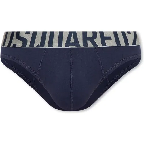 Slips mit Logo , Herren, Größe: XS - Dsquared2 - Modalova