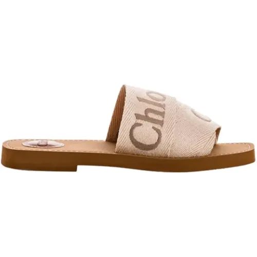 Delicate and feminine Woody mules , female, Sizes: 2 UK - Chloé - Modalova