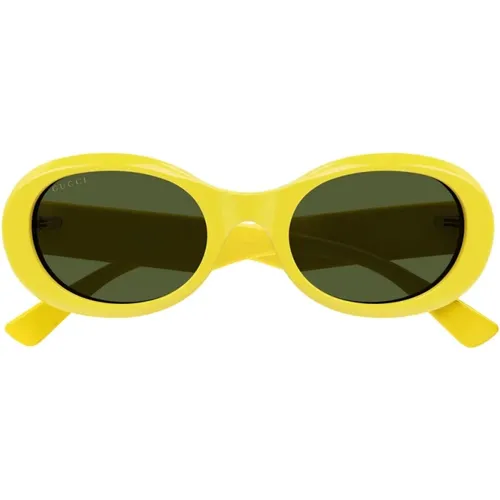 Lettering Large Sunglasses , female, Sizes: 52 MM - Gucci - Modalova